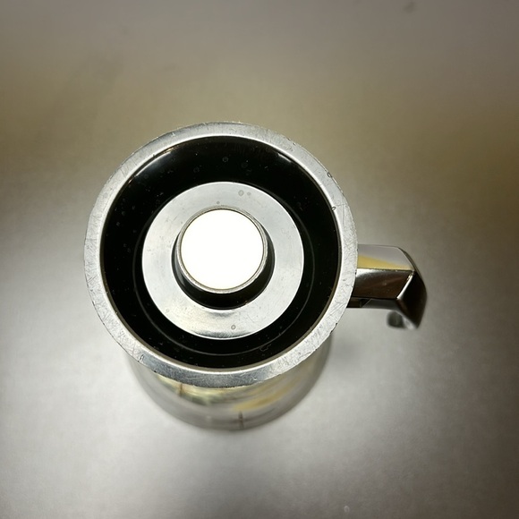 Vtg Corning Heat Proof Glass Atomic Starburst Carafe Coffee Tea Pot MCM Retro - Picture 5 of 13